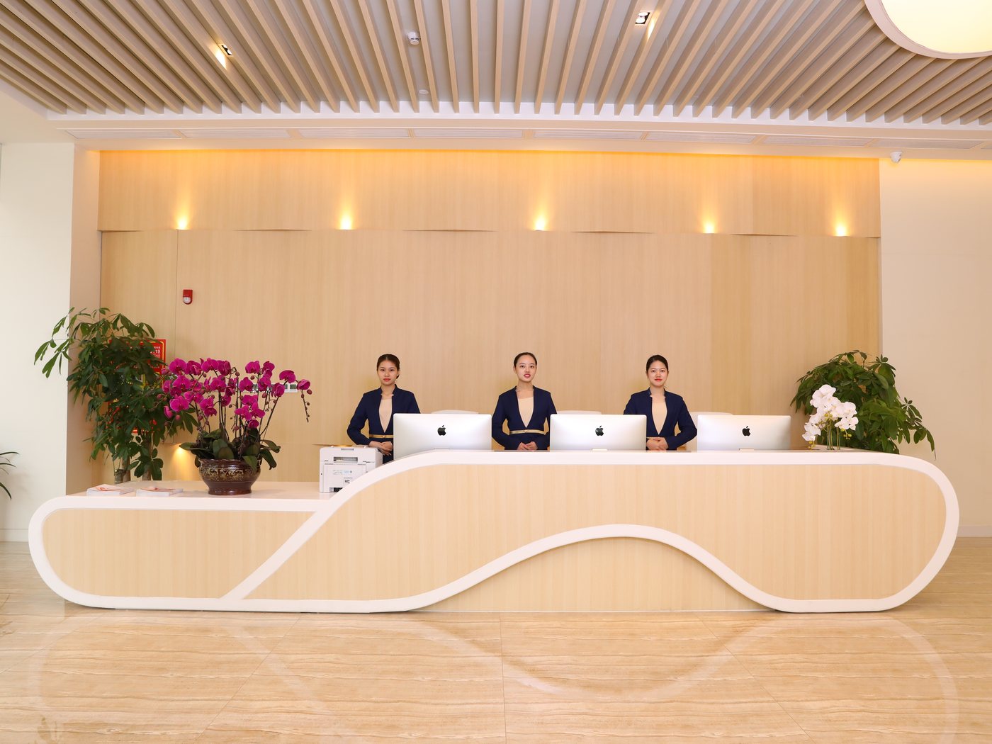 Panda Hospital Guangzhou reception for visiting guests